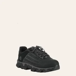 Timberland PRO Men's Powertrain Black Round Alloy Toe Lace Up Work Shoe