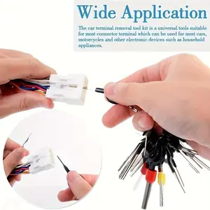 [59pcs Professional Wire Remover Set] 59/118pcs Professional Wire Harness Pin Remover Set, Automotive Connector Terminal Disassembly Tools Kit with Storage Case, Uncharged Manual Operation, Without Battery, Hand Tools Kits