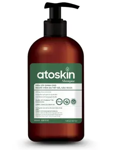 Atoskin Shampoo - Helps Reduce Oil & Improves Scalp Comfort - 200ml Bottle for Skin Comfort Anti Dandruff Cleanser Haircare Treatment