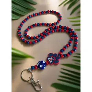University of Arizona Wildcats Custom Beaded Lanyard