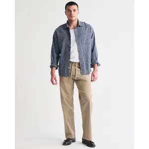 Abercrombie & Fitch Sea Fade Relaxed Straight Pull-On Pant