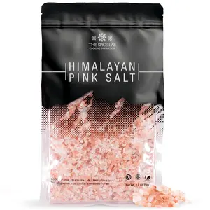 The Pink Himalayan Salt – Coarse Grain, 2.2 lb / 1 Kilo - Himalayan Pink Salt for Grinder Refill – Gourmet Pure Crystal – Kosher & Natural Certified