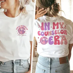In My Counselor Era Shirt, Custom School Counselor Shirt, School Counselor Gift, Guidance Counselor, Back To School Shirt, Teacher Shirt
