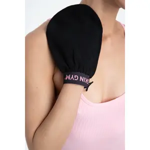 Skin Gym Exfoliating Body Mitt for Smooth Skin - Boosts Circulation & Enhances Absorption - Deep Cleansing & Improves Texture - Personal Bath Accessory