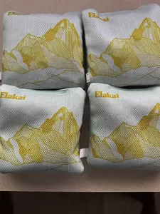 Scratch & Dent - Mt Elakai Light Mineral Blue Cornhole Bags