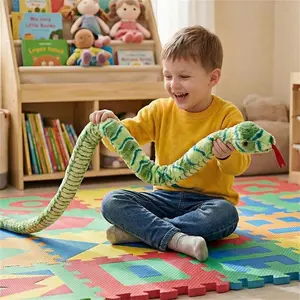 120cm Straight Snake Plush Toy for April Fools' Day and Halloween, 5 designs available, soft stuffed animal, soft cuddly gift, perfect for birthdays and graduations, Huggable Stuffed Animal, Huggable Collectible
