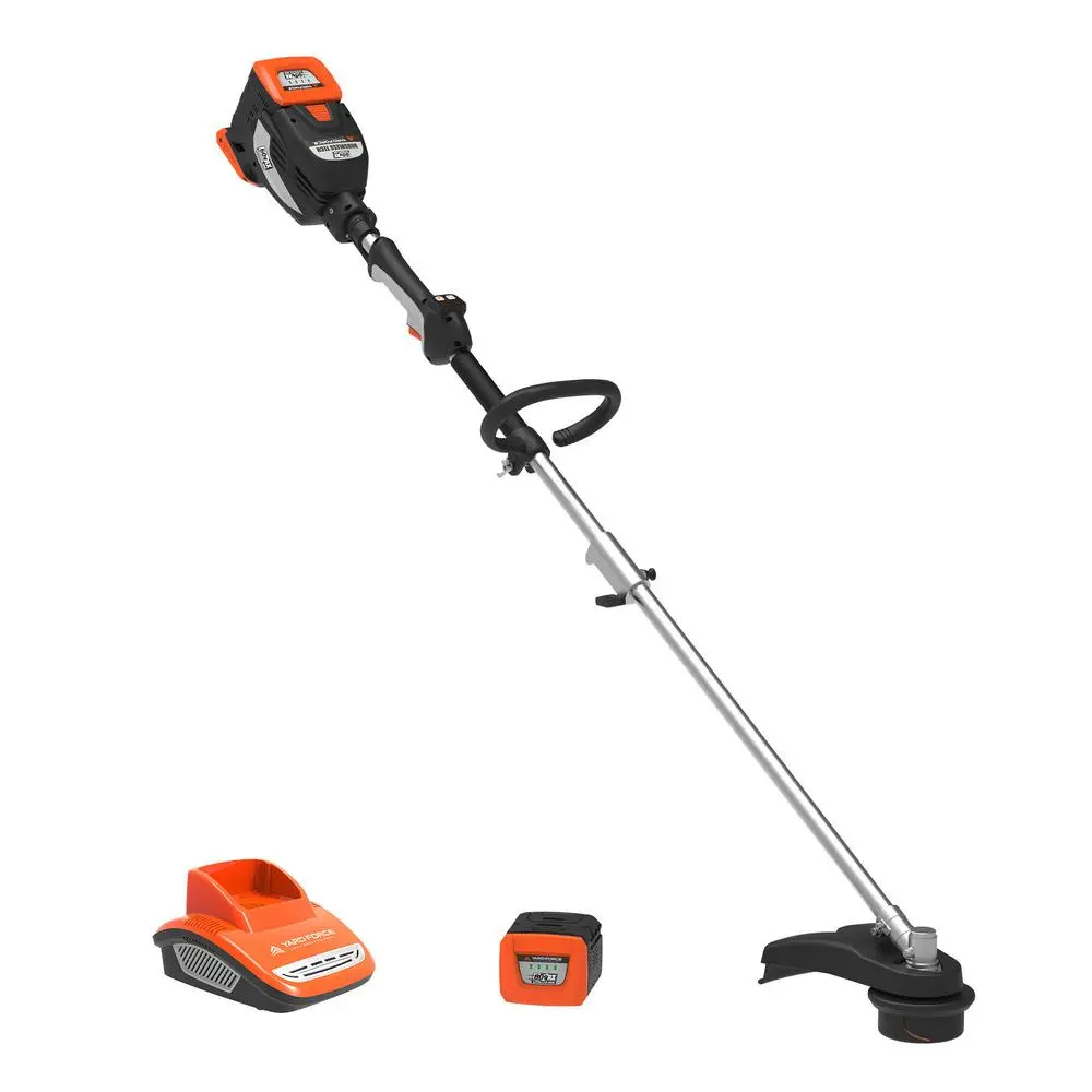 Merotec 114082 60V Power 16-in. Line Trimmer, Ideal for Lawn Edging