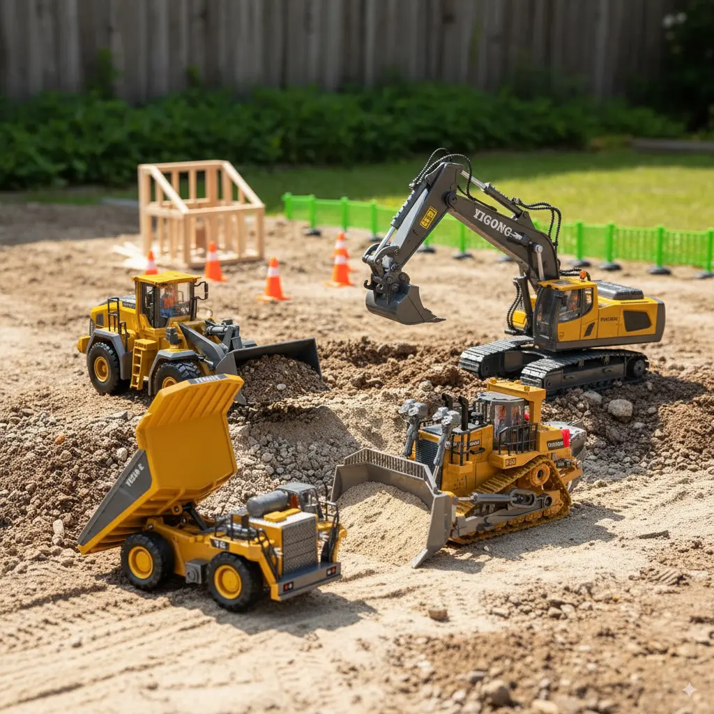 【Akeleo】The most comprehensive engineering vehicle assembly set, Made of some metal parts. Easy to operate and suitable for beginners. Suitable for the whole family to enjoy, Gift for parents and children,Halloween&Christmas ,giftswhiteelephantgift summer