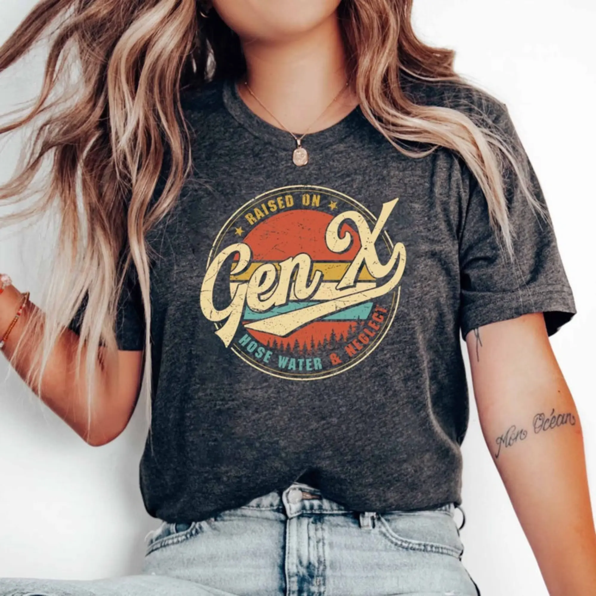 Gen X Shirt, Gen X Tshirt, Generation X Shirt, Gen X Raised On Hose Water And Neglect Shirt, Generation X T-shirt, Gen X Shirt, Generation X Shirt, Style Generation X T-shirt, Generation X Shirts, Retro Shirt,  Water And Neglect Comfort Cotton Womenswear