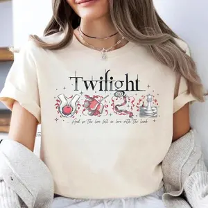 Comfort Color Twilight Inspired Comfort Colors Shirt ,Book Cover Aesthetic Tee ,Vampire Romance Fan Gift