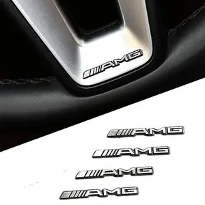 Mercedes-Benz Amg Car Decal, Automotive 3D Aluminum Alloy Emblem Sticker for W203 W206 W220 W205 W211 a Class C Class Models, Durable Auto Accessory