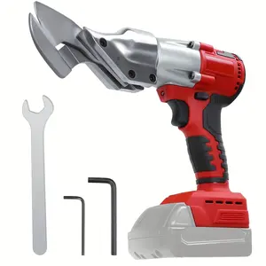 Cordless Brushless Metal Cutting Shears ,Compatible with Dewalt 20V Battery ,for Stainless Steel Metal Carpet Leather Cardboard Cutting ,360 Degree Rotating Blade Head, 400 Nm Torque Industrial Grade Power Tool