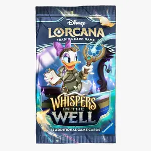 Disney Lorcana: Whispers in the Well Booster Pack (RIPPED LIVE)
