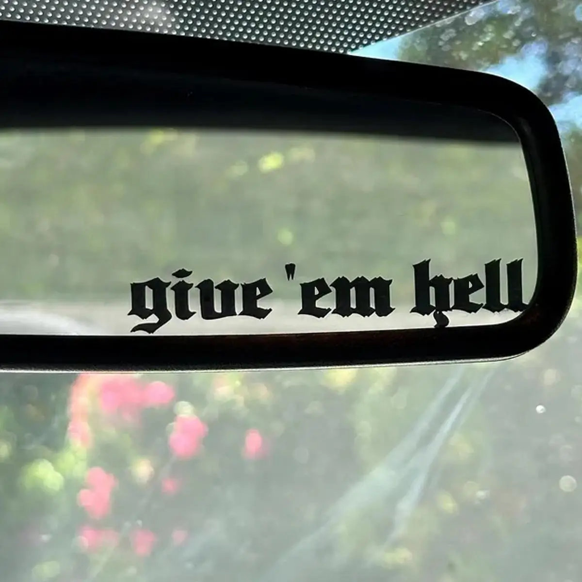 Creative Letter Pattern Car Sticker, Car Decorative Decal for Car Body Window Rearview Mirror, Car Accessories for Interior & Exterior