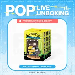 [POP NOW] POP MART Minions and Monsters Series Figures Blind Box