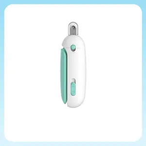Adjustable Nail Clippers for Pets 2-in-1 Cat Nail Clipper Trimmer with Adjustable Aperture for Cats & Dogs 1-3.5mm Sizes Portable No Battery Required Ideal for Small Pets Touch