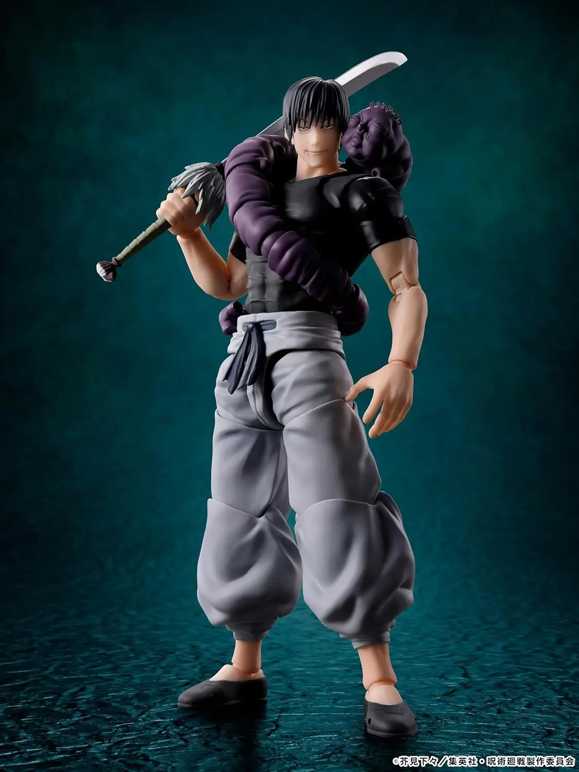 Jujutsu Kaisen Toji Fushiguro S.H.Figuarts Anime Action Figure, Articulated PVC Figurine Collectibles with Inverted Spear of Heaven, Party Bags Fillers & Birthday Gift Ideas, Anime Collectible Figure, Articulated Pvc Figure