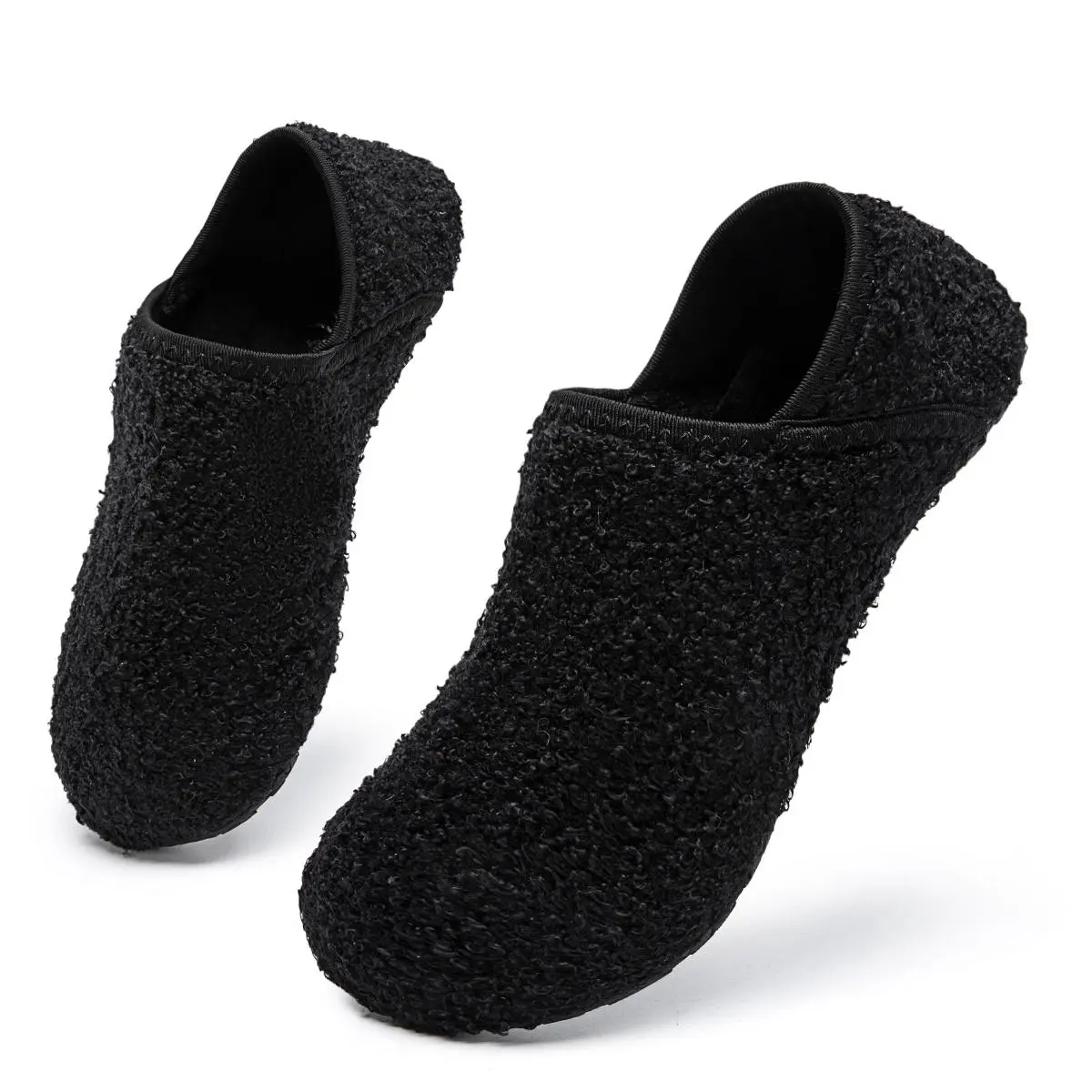 Unisex Soft, Lightweight Rubber Casual Footwear - Slip-On Indoor Barefoot Sock Slippers for Home, Bedroom & Any Occasion