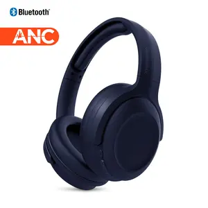 Stealth2 ANC Wireless Noise Cancelling Over-the-Ear Headphones | Blue