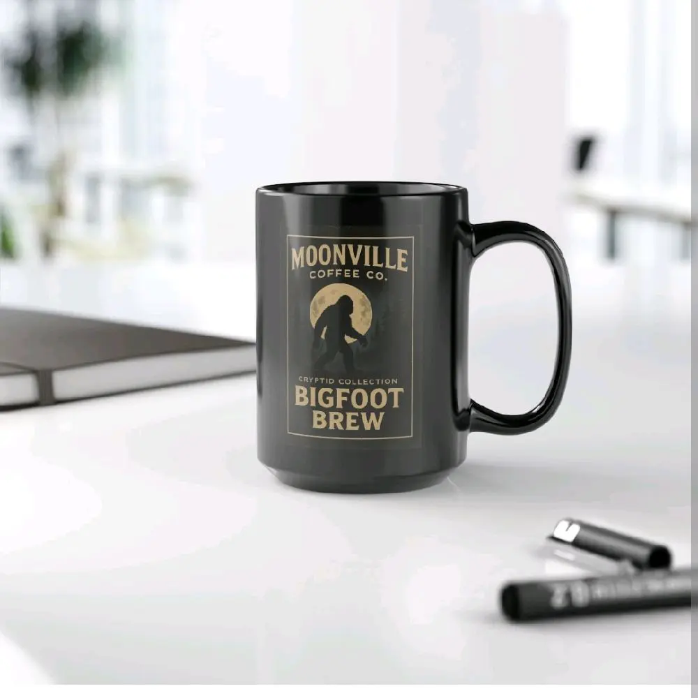 Moonville Coffee Company Bigfoot Brew coffee mug.