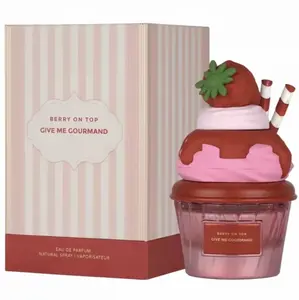 Berry On Top Give me Gourmand Collection EDP 75ml Spray | mini perfumes | long lasting perfumes | Cherry On Top | Choco Overdose  | women's perfume | summer fragrance men | perfume para hombres long-lasting arabian woman daily portable fragrance