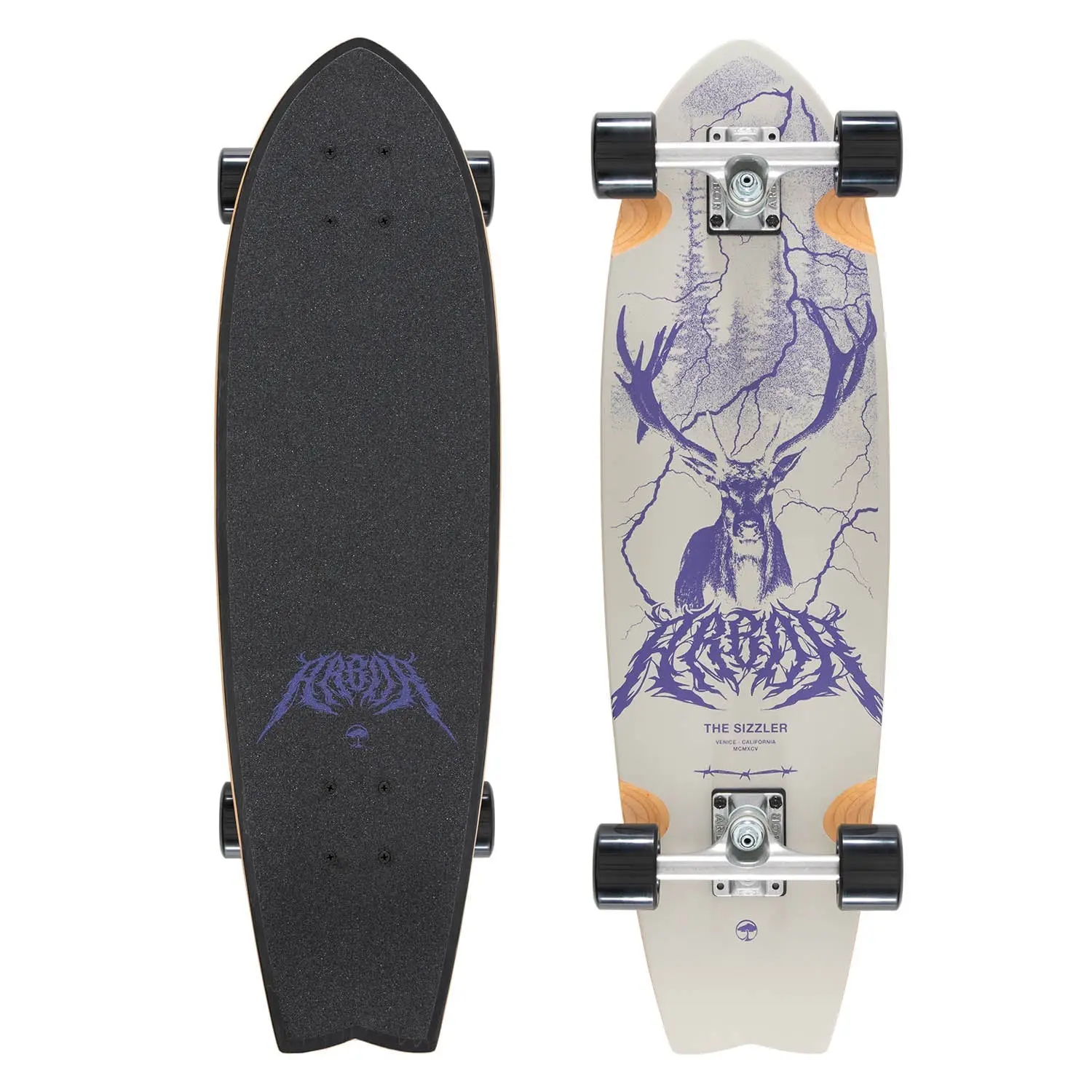 Arbor Longboards Cruiser Complete Venice Sizzler Doom Stag 8.625" x 30.5"