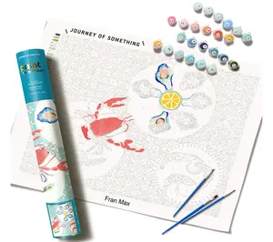 Journey of Something Paint By Numbers Dining OnThe Rocks