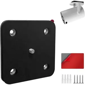 Drill Free Wall Mount Compatible with HY300PRO Mini Projector Ceiling Mount, HY300 PRO Accessories Aluminum Wall Mount Stand