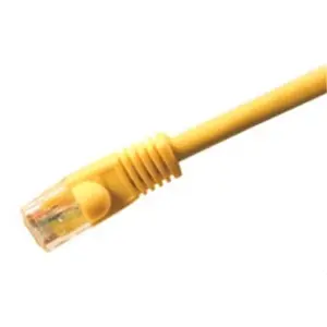 212 MAIN Cat6 Ethernet Cable - 550 MHz, Gigabit High Speed, RJ45 Male, Snagless Patch Cable, 100ft, Yellow, Easy Install, Low Profile, PVC Jacket, Snagless Boot, Ethernet Cables