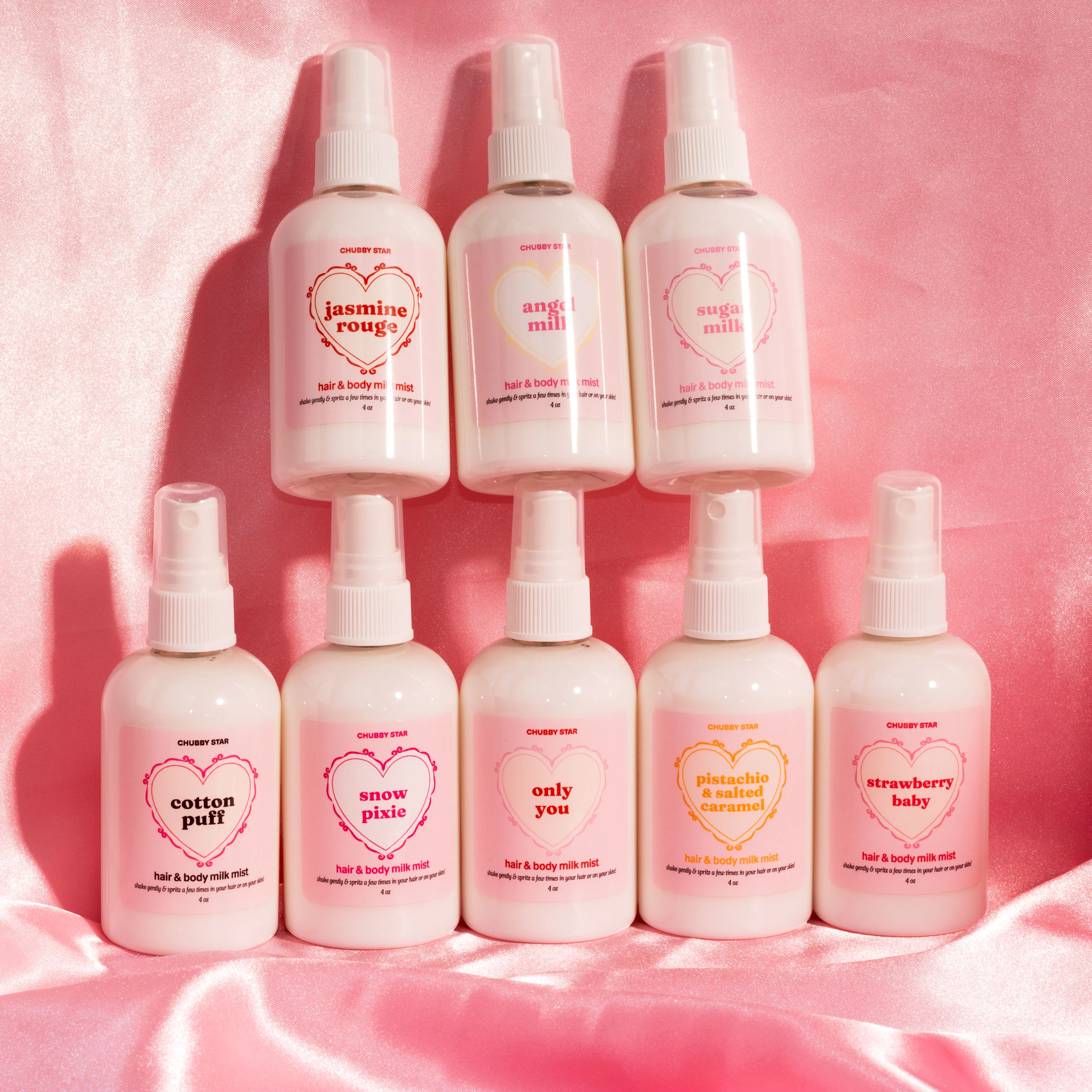 Hair & Body Milk Mists ~ Choose Your Own Scent ~ Fragrant Hair and Body Spray Milky Mists