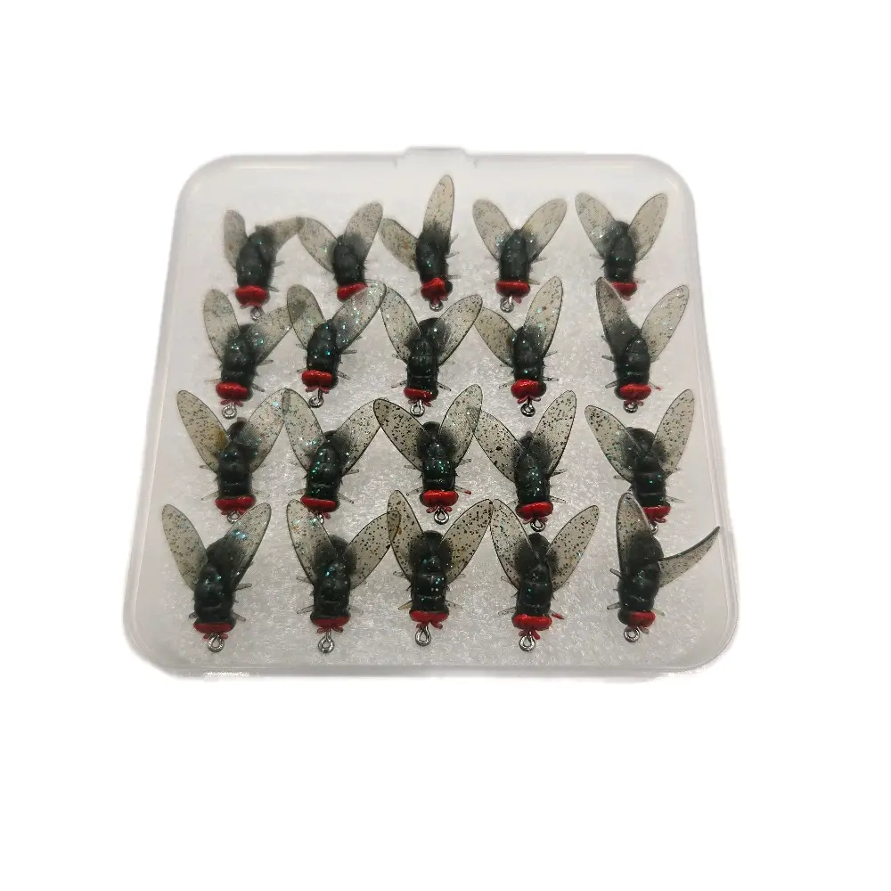 ebc Bait Flys- black fishing bait lure