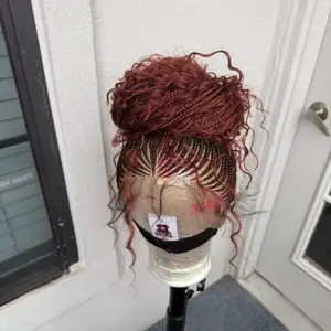 Updo Shuku boho braid full lace Braidwig