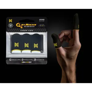ClawSocks Carbon Fiber Mobile Gaming Finger Sleeves