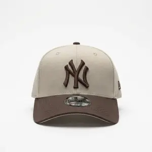 New Era New York Yankees Beige Brown 9FORTY Adjustable Cap – 1998 World Series Side Patch