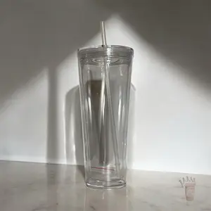 Customize 24oz Snow-globe Tumbler