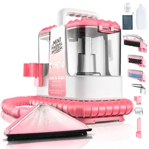 VICEASE Mini Portable Carpet and Upholstery Deep Cleaner, Car/Auto Detailer, with HydroRinse Self-Cleaning Tool and Multiple Tool