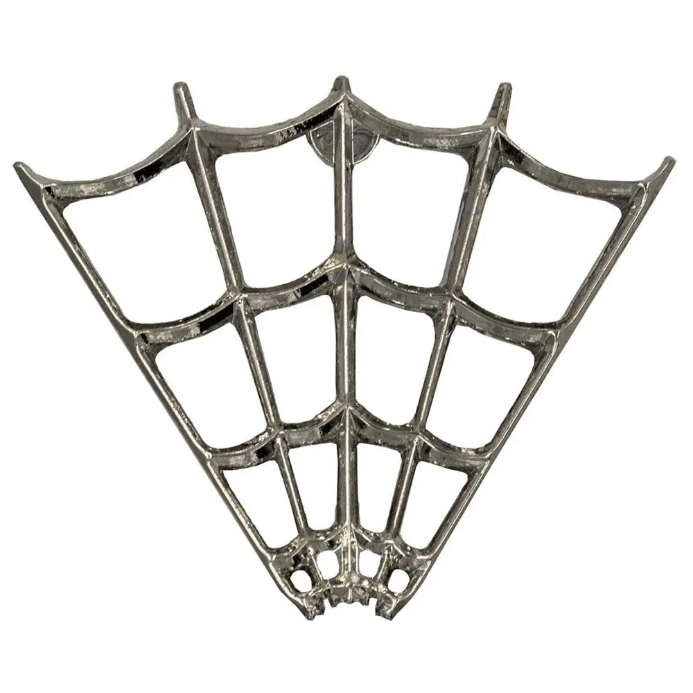 V Spider Web Tip Chrome Pin