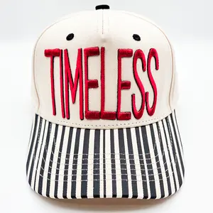 TIMELESS Puff Embroidered HAT/POCKET Patch