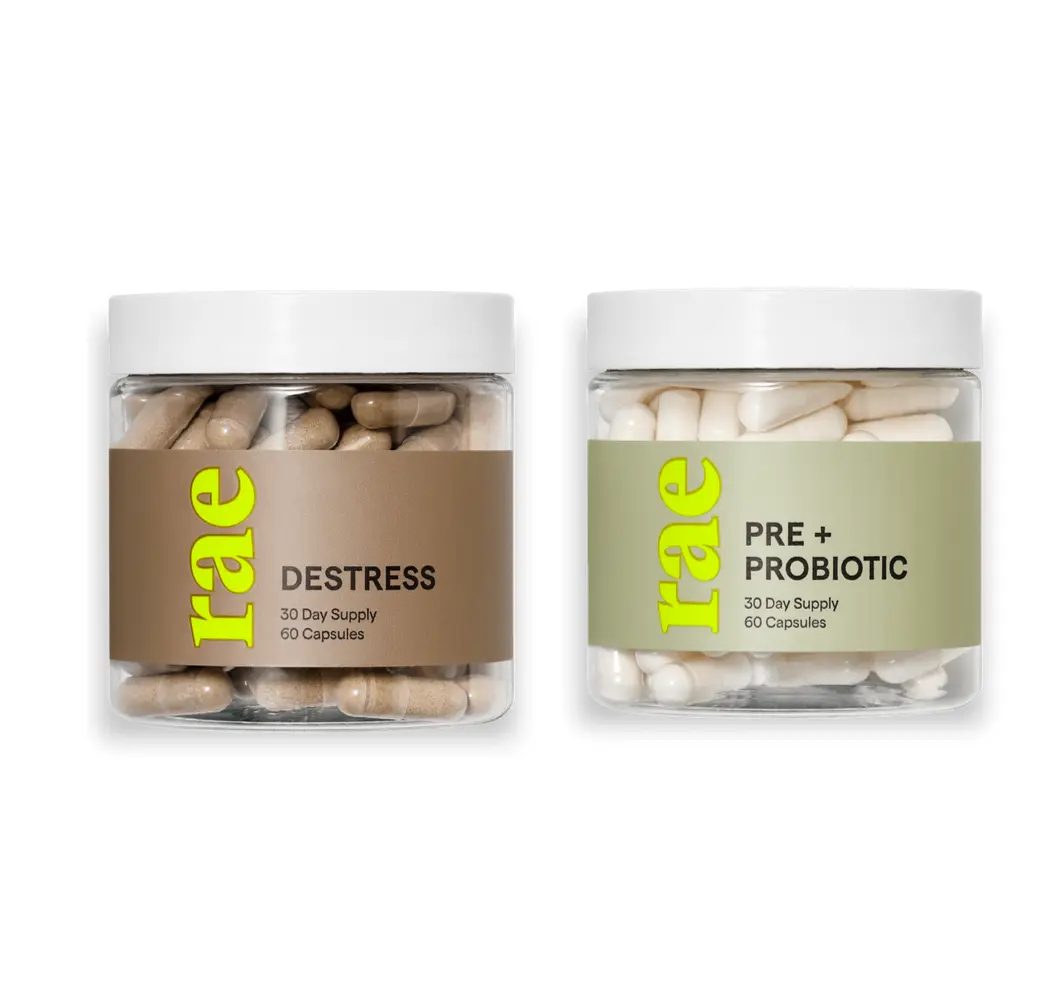 Better Together: Pre + Probiotic & DeStress Edible Supplements Brain Supporting Supplement