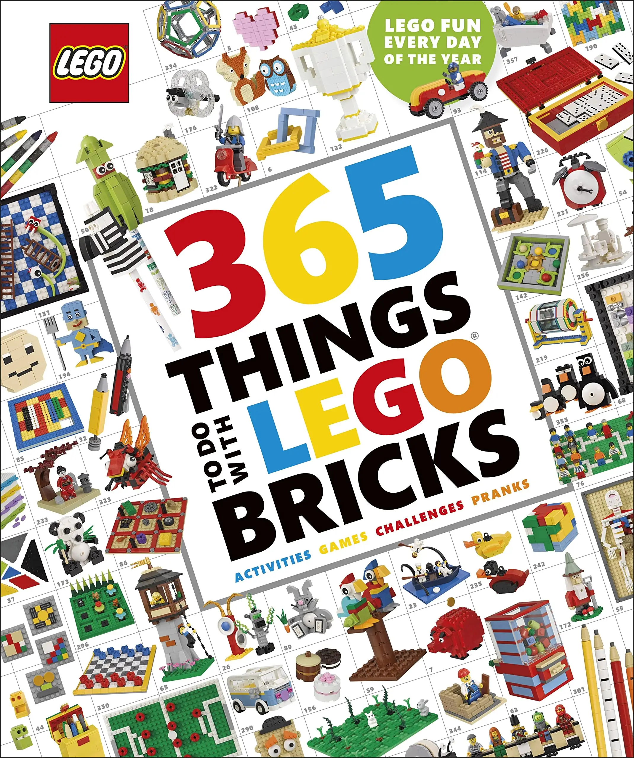 365 Things to Do with Lego Bricks: Lego Fun Every Day of the Year [With Toy] -- Simon Hugo - Hardcover