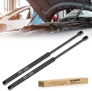 Nilight Hood Gas Struts Lift Supports 4339 for 2000-2005 Ford Excursion 1999-2005 Ford F-250 F-350 F-450 F-550 Super Duty Spring Shocks 18 Inch, 2PCS Set Rod, Replacement, Automotive Universal Car Accessories Truck Accessories
