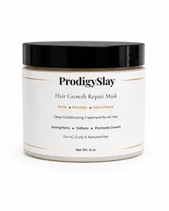 Hair Growth Repair Mask for 4C & Curly Hair | Deep Conditioning Treatment with Amla & Moringa