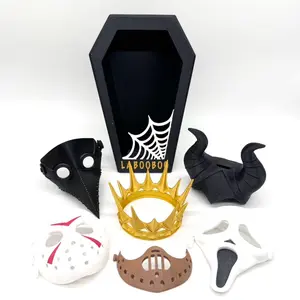 Little Monster Figurine Masks - Add a bit of spooky to your adorably creepy favorite friends