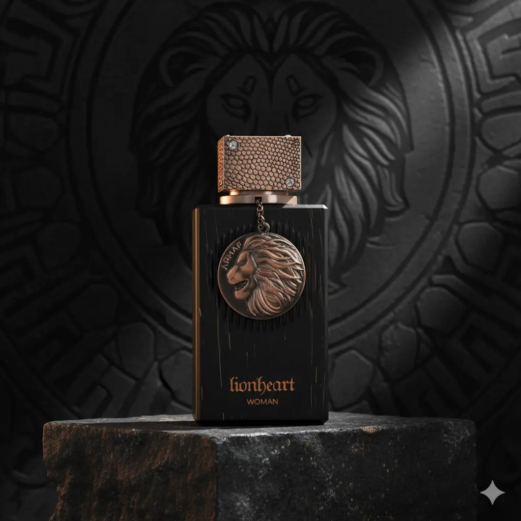 Armaf Club de Nuit Lionheart Woman 3.4oz 100ml Eau de Parfum with Fresh Aromatic & Deep Gourmand Notes Lavender Vanilla Ginger Cacao Regular Edition