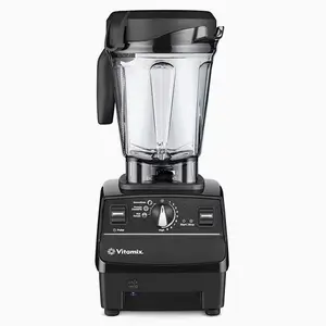 6500, Professional-Grade Blender with 3 Presets, 2.2 HP motor, 64oz low profile container, Black