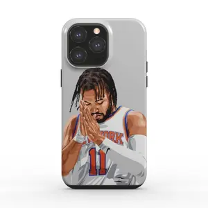 Jalen Brunson Basketball, Cool Phone Case Cover Compatible iPhone X 11 12 13 14 15 16 Plus Pro Max screen protector Shockproof Protection