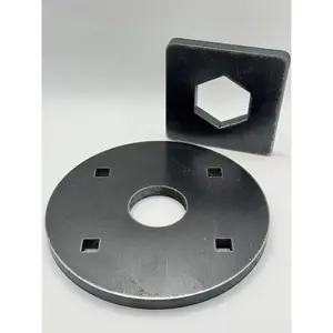 Adjustable Caster Plate - Set of 6 Unassembled