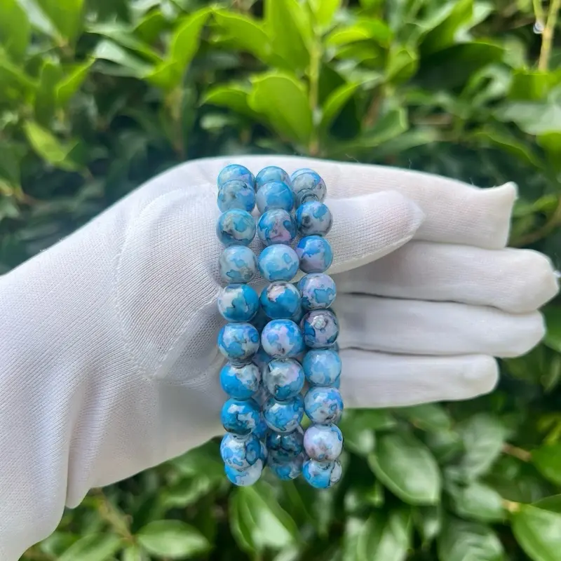 Cookie Monster Beaded Bracelet
