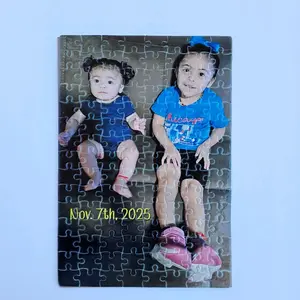 Personalized Puzzle 120 Pieces - Customizable Photo Puzzle for Kids and Adults
