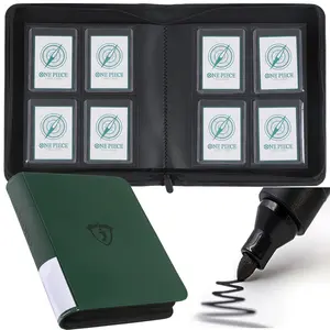 4 Pocket Regular Trading Card Binder,  TOP LOADERS, 128 Cards, 16 Side-Loading Pages, Folder for Collectible Games, Sports, TCG, Trading Card Album